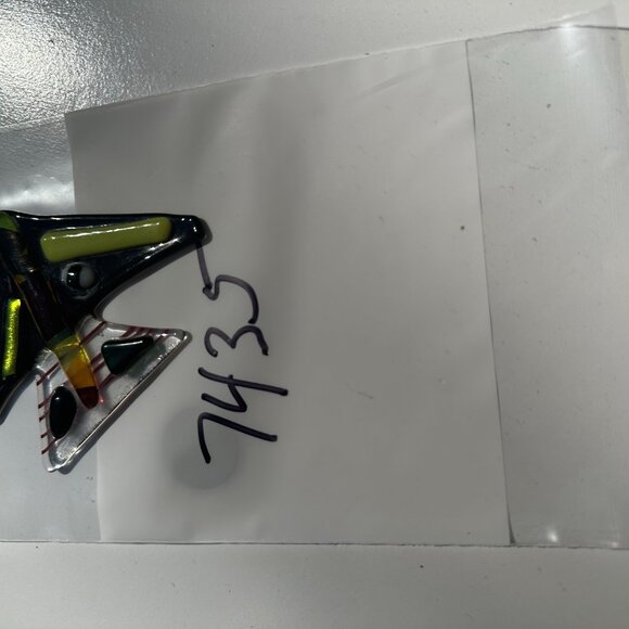 #7435 FISH SUN CATCHER SUN FUSED GLASS - Picture 11 of 11